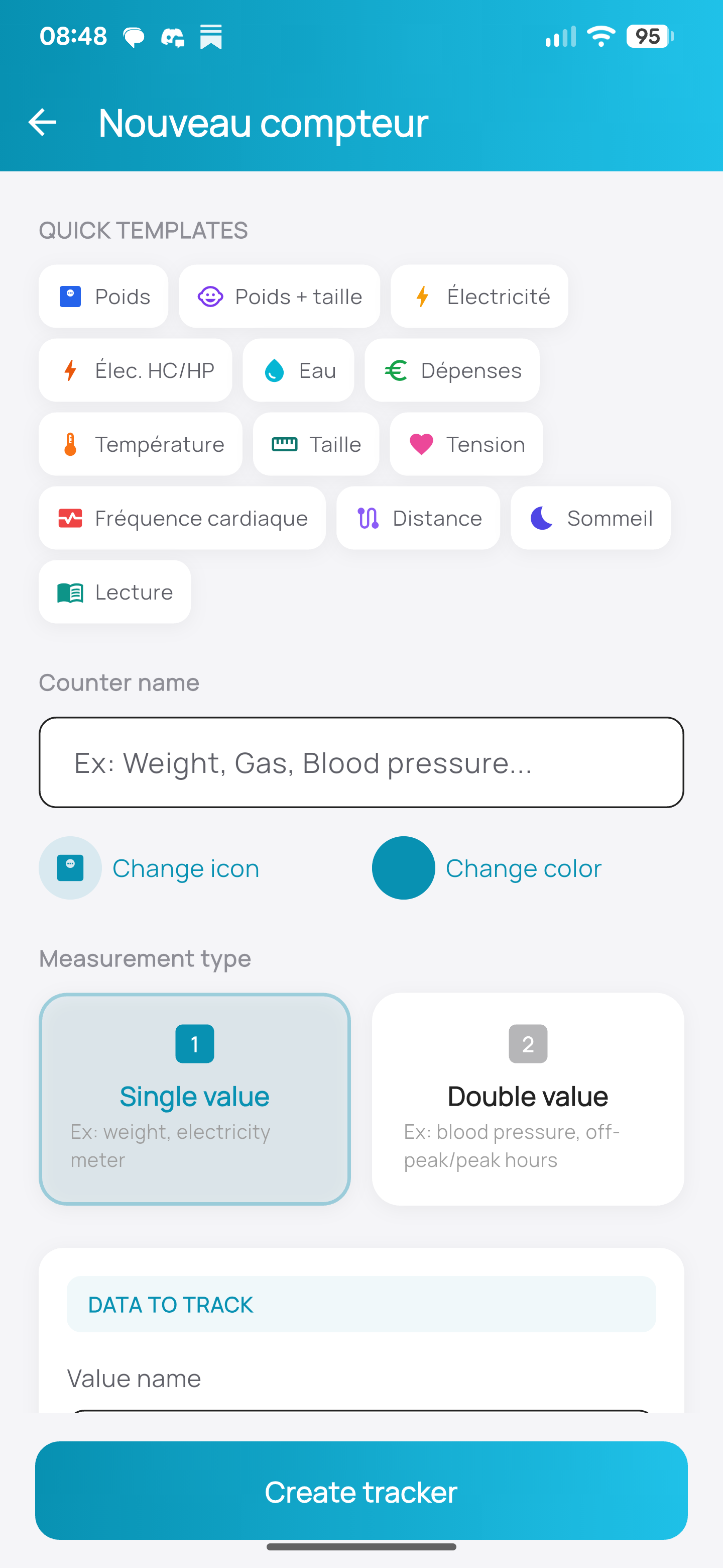 ConsoTracker charts and trend visualization