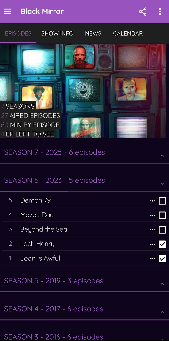 Simkl TV Series & Anime Tracker screenshot 2