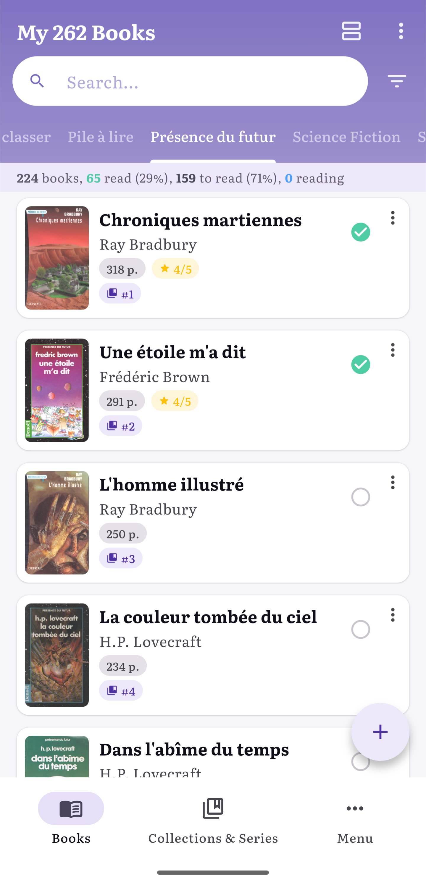 Books Tracker Screenshot 1